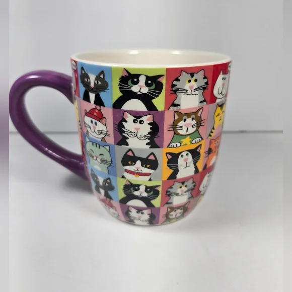 Kitty Cat Mug from The Animal Rescue Site Coffee / Tea Mug Cats AOP - Picture 1 of 6
